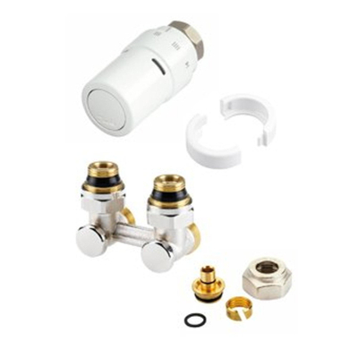 Danfoss RAX K onderblokset haaks voor radiatoren met M30 insert