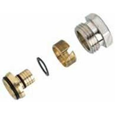 Danfoss koppeling 1/2 16mm Alu PEX