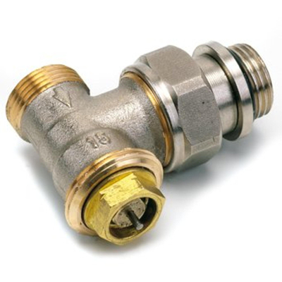 Comap Sar vanne thermostatique de radiateur à angle auto-étanche 1/2xM22 Kvs = 1,6 m3/h