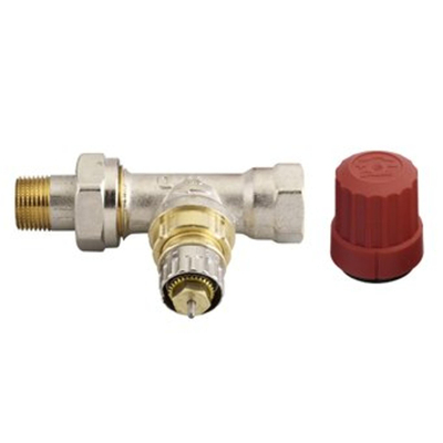 Danfoss robinet de radiateur avec préréglage 3/8 droit Kvs = 065 m3/h RA N10