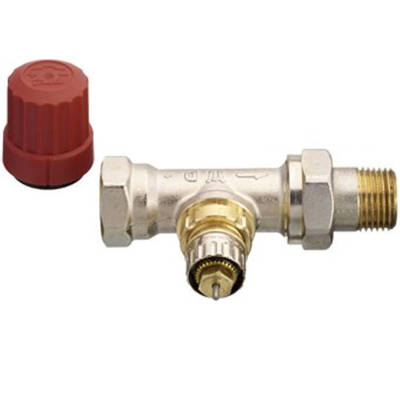 Danfoss robinet thermostatique de radiateur avec préréglage 1/2 droit Kvs = 090 m3/h RA N15