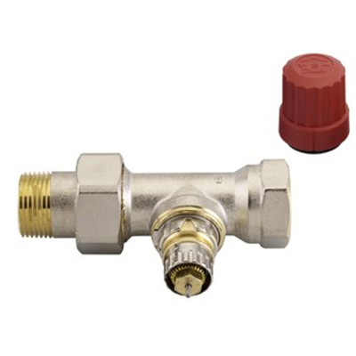 Danfoss radiatorafsluiter met voorinstelling 3/4 recht Kvs = 140 m3/h RA N20