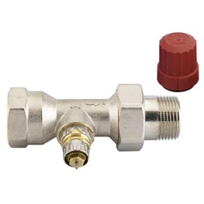 Danfoss robinet de radiateur avec préréglage 1 droit Kvs = 140 m3/h RA N25