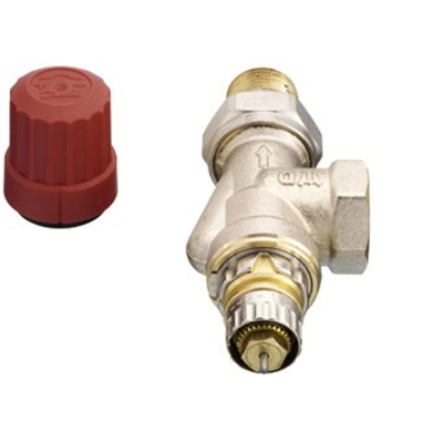 Danfoss Robinets d'arrêt thermostatiques pour radiateur 1/2 axial Kvs 0,90 m3 h RA N15