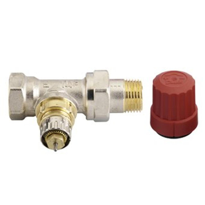 Danfoss Thermostatische radiatorafsluiter 1/2 recht verkort Kvs 0,9 m3 h RA N15