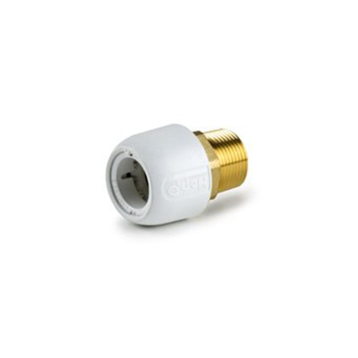 Wavin HEP2O schroefstuk bu.dr. 3/4"x22mm