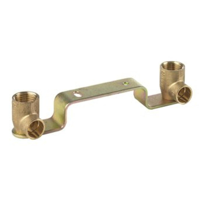 Bonfix support de montage en laiton 2x15mmx1/2 bi 153mm kiwa