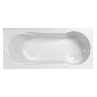 Wisa Fontana Baignoire acrylique rectangulaire 160x70x41cm blanc