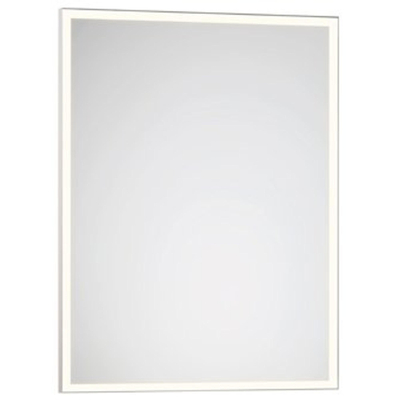 Plieger Raya Miroir avec lumière LED autour 60x80cm réversible Argent