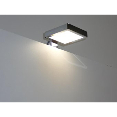 Plieger Stream éclairage pour miroir – en applique – 10 x 9 x 2 cm – Éclairage LED – Chrome