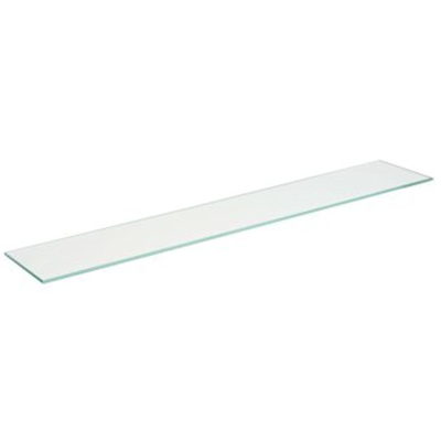 Tablette en verre transparent 60x12cm