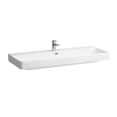 Laufen Pro S lavabo-meuble 120x46.5x17.5cm 2x1 trou de robinet céramique blanc