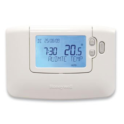 Honeywell horloge numérique thermostat 24v blanc