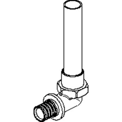 Rehau Rautitan lx transition de coude 12/100mm 16 cu