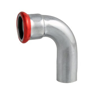 Bonfix Press acier galvanisé coude à douille 90°¸22x22mm