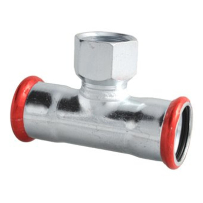 Bonfix Press Té 22 X 1/2" X 22 MM. PERS X BI X PERS acier galvanisé