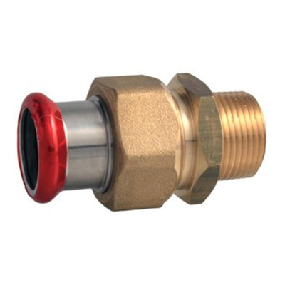Bonfix Press staalverzinkt embrayage 3 pièces conique plat r1/2 bux15mm