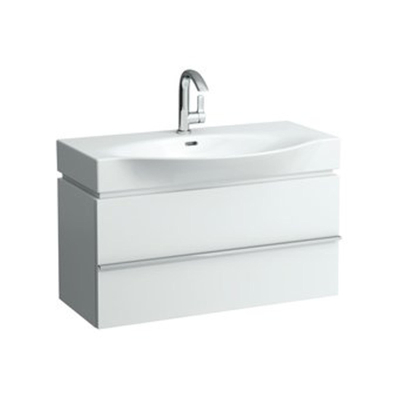 Laufen Case Meuble sous-vasque avec 2 tiroirs 90cm pour lavabo 811702 et 812702 blanc