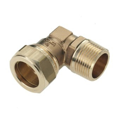 Bonfix coude en laiton x filetage mâle 3/8 x15mm long filetage gastec / kiwa