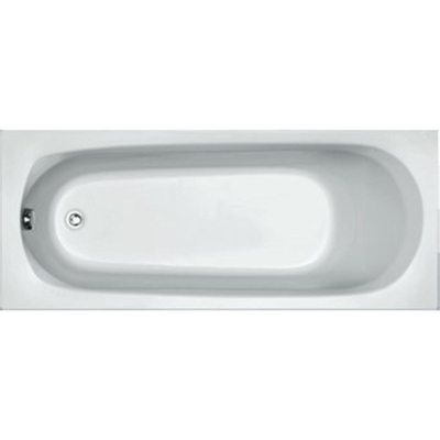 Plieger Basic solobad 170x70cm 37cm diep acryl wit - beschadigd - OUTLET UDEN