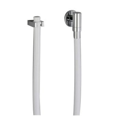 Dornbracht WaterTube coude de raccordement mural kneipp avec support mural avec rosace chromé