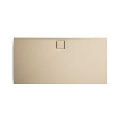 Hüppe EasyFlat douchebak composiet rechthoekig 120x80cm beige mat