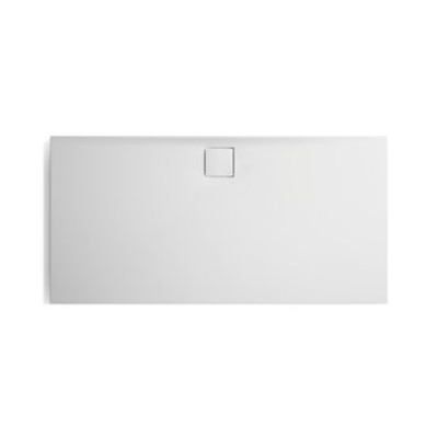 Hüppe easyflat receveur de douche composite rectangulaire 100x80cm blanc
