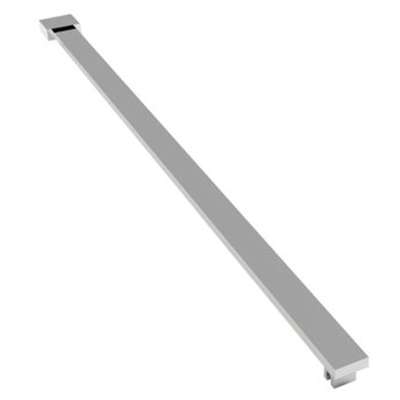 Plieger Panorama support mural carré 150cm chrome