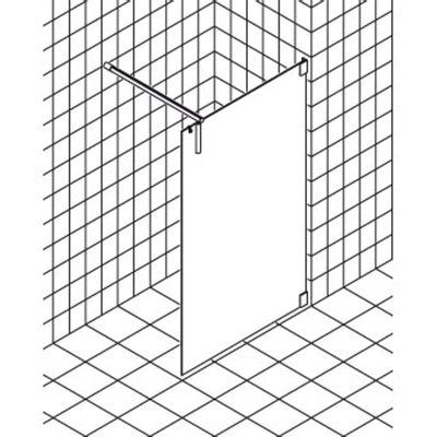 Hansgrohe Croma Select E Ensemble de douche PorterS avec douchette Croma Select E Vario avec support mural avec flexible de douche Isiflex`B 160cm blanc/chrome