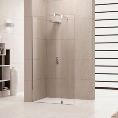 Novellini Giada partie pivotante HA pour Giada H profil chrome et verre transparent