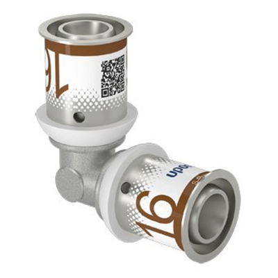 Coude à sertir 90° Uponor S-Press Plus 16x16mm