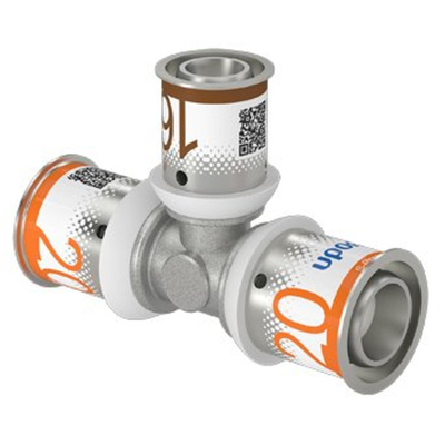 Té de réduction Uponor S-Press Plus 20x16x20mm