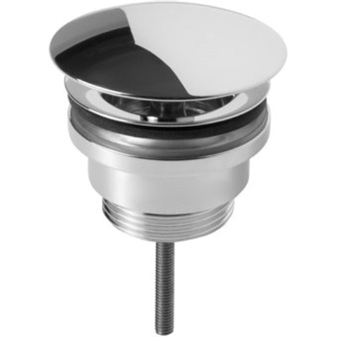 Villeroy & Boch Toebehoren niet afsluitbaar ventiel - 32mm - hoogglans chroom SW68888