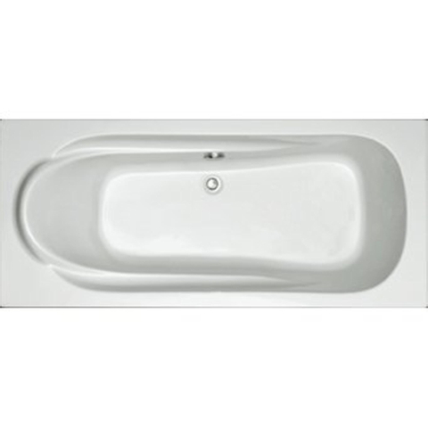 Plieger Spring baignoire acrylique rectangulaire 180x80cm avec pieds blanc 0943223