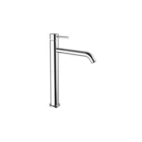 Plieger Napoli wastafelkraan - opbouw - hoog - coldstart - eengreeps - zonder waste - chroom SW238011