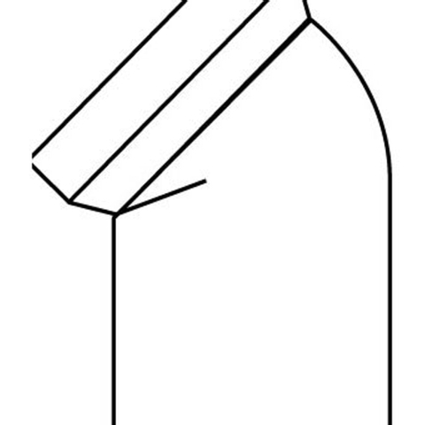 ABU coude de raccordement WC 110mm 45blanc 0770345