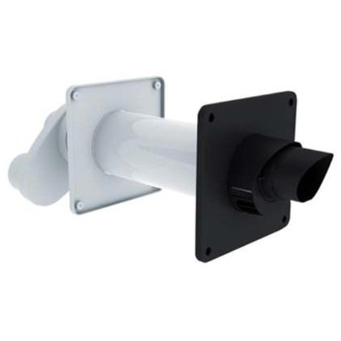 Burgerhout SAFE PP HR muurdoorvoer met adapter 2 x 80mm L=640mm 1405604