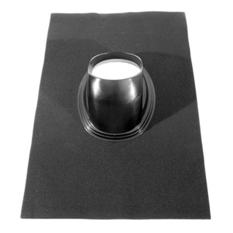 Ubbink Ubiflex dakdoorvoerpan universeel 214mm 25-45° 70x1000mm zwart 1406124