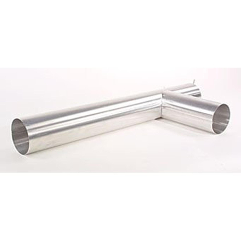 Burgerhout tuyau de suie en aluminium avec support sans capuchon 110mm 1421743