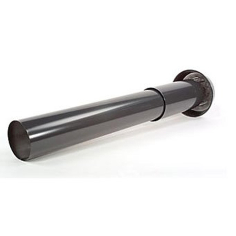 Burgerhout Construction de ventilation en aluminium avec capot, à double paroi 150mm 1407414