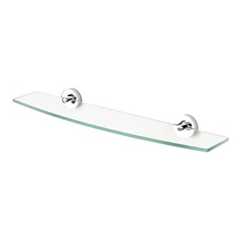 Geesa Luna tablette 60cm verre et chrome 0653144