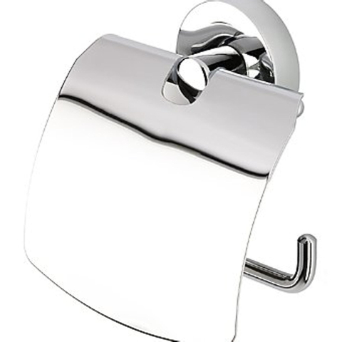Geesa Luna dérouleur de papier toilette avec clapet chromé 0653209