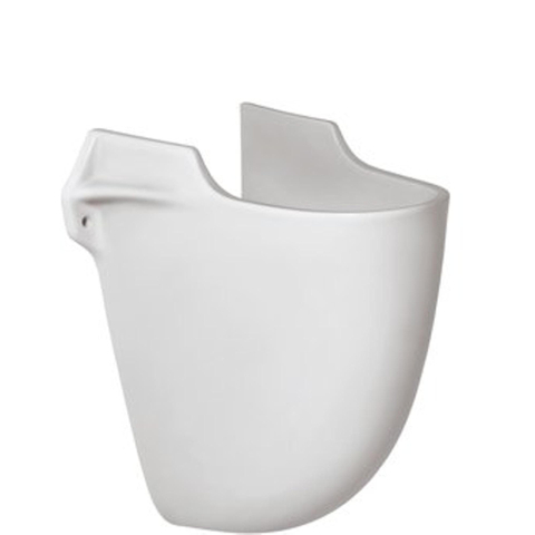 Ideal Standard Eurovit Cache siphon pour lavabo rond avec set d'installation Blanc 0180865
