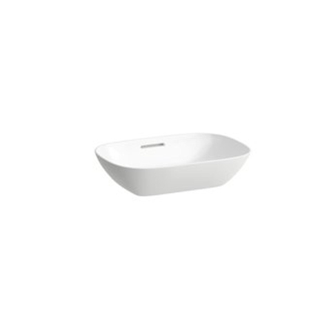 Laufen INO vasque à poser 35x50x12cm sans trou de robinetterie avec trop-plein SaphirKeramik blanc SW46986
