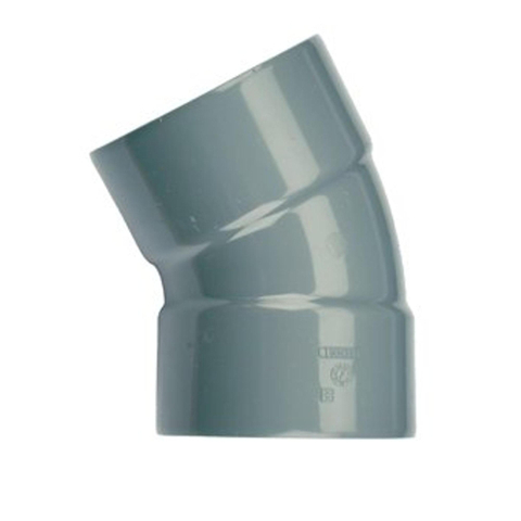 Wavin PVC lijm bocht 30° mof/mof 110mm 2101297