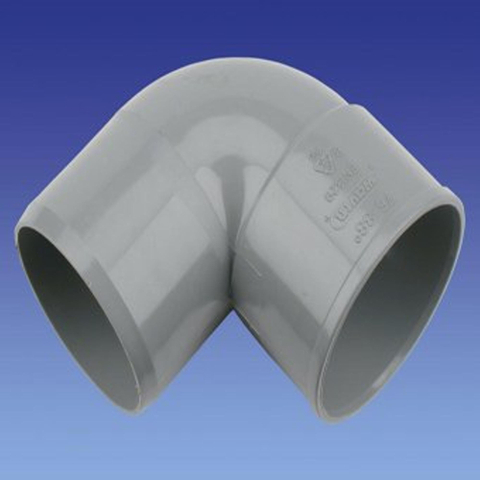 Wavin pvc adhésif coude 90° 75 mm prise/spigot 2101890