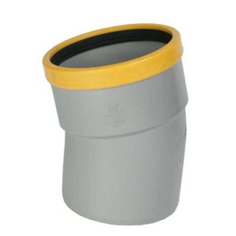 Wavin PVC manchet bocht 45° mof/spie 110mm SN8 2110105