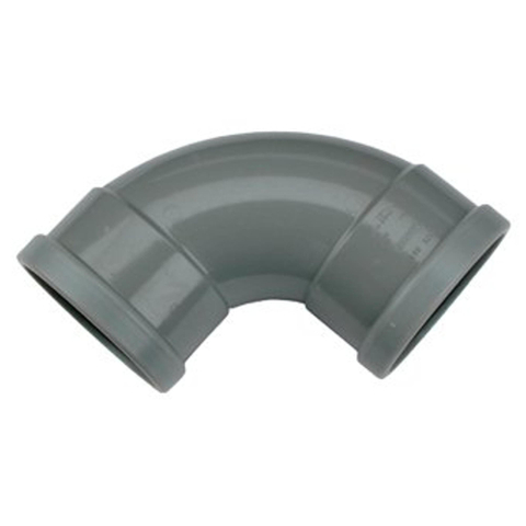 Wavin PVC manchet bocht 90° mof/mof 160mm SN4 2110156