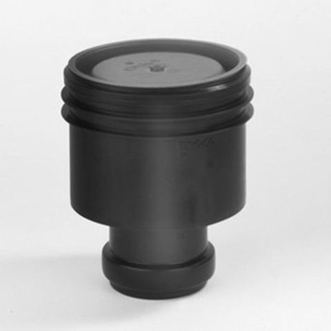 Aco Flexdrain puthuis onderuitlaat met steekmof 80 mm zwart GA36169