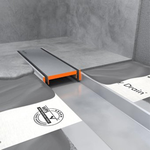 Easydrain Compact taf verlaagd douchegoot rooster 60cm zero voor tegeldikte 3 13 mm rvs - OUTLET UDEN STORE37596